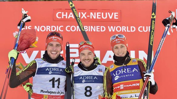 Team Germany can’t stop winning in Chaux-Neuve