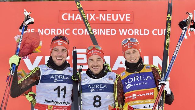FIS world cup nordic combined, individual gundersen HS118/10km, Chaux-Neuve (FRA)
