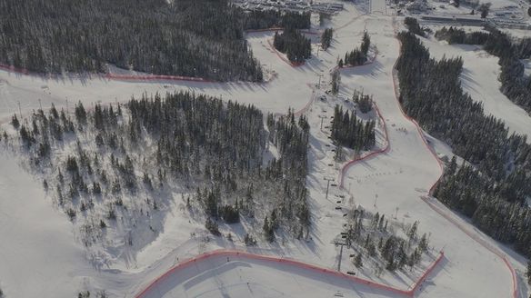 Second men's downhill training shortened