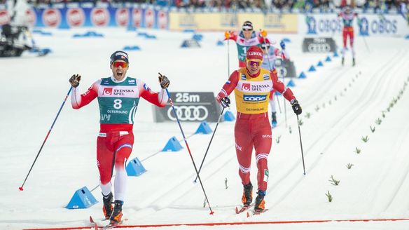 Only Bolshunov interferes with the Norwegians at Ski Tour 2020