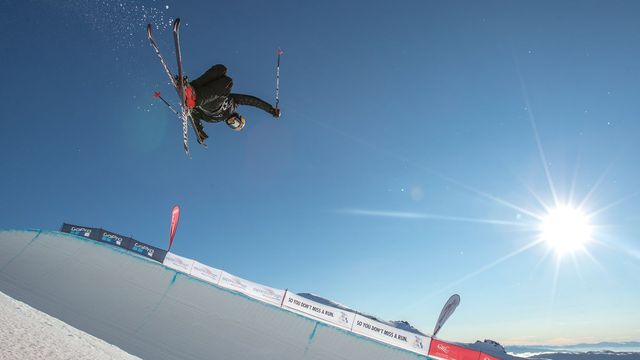 Nico Porteous in action at Cardrona © Winter Games NZ