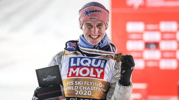 Karl Geiger is Ski Flying World Champion