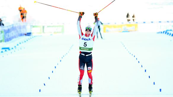 Johannes Lamparter defies icy temperatures to take JWSC title