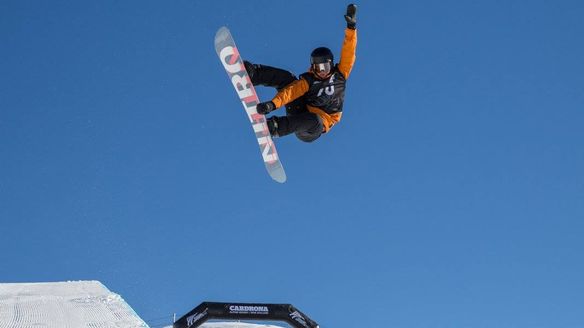 Snowboarders warm up for Audi quattro Winter Games NZ