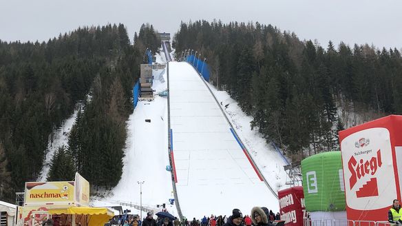 Wind prevents first day of Ski Flying in Bad Mitterndorf