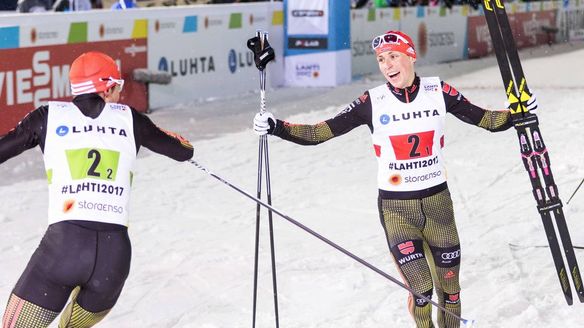 Frenzel/Rydzek complete German gold medal sweep in Lahti