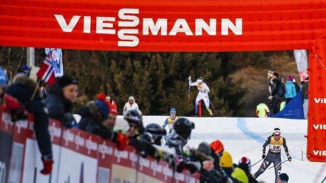 FIS world cup cross-country, tour de ski, final climb women, Val di Fiemme (ITA)