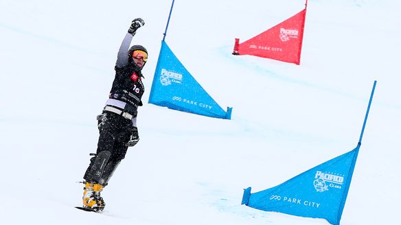 Joerg and Loginov triumph in snowy Utah 2019 PGS