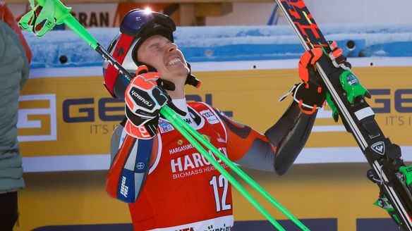 Kristoffersen wins the first Alta Badia GS