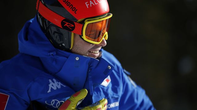LAKE LOUISE, CANADA - NOVEMBER 21: Christof Innerhofer of Italy inspects the course during the Audi FIS Alpine Ski World Cup Men's Downhill Training on November 21, 2018 in Lake Louise Canada. (Photo by Christophe Pallot/Agence Zoom)