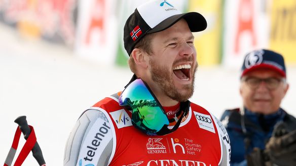 Jansrud masters the Streif again!