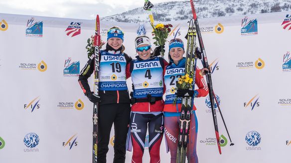 Gold for Lotta Udnes Weng and Alexander Bolshunov in U23 skiathlon