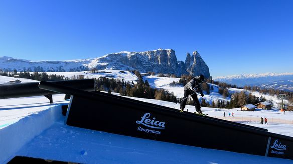 Slopestyle World Cup right back to business in Seiser Alm