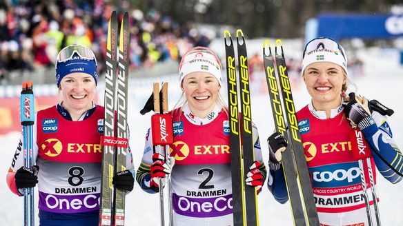 Sundling and Klæbo fight to the top at Sprint F in Konnerud