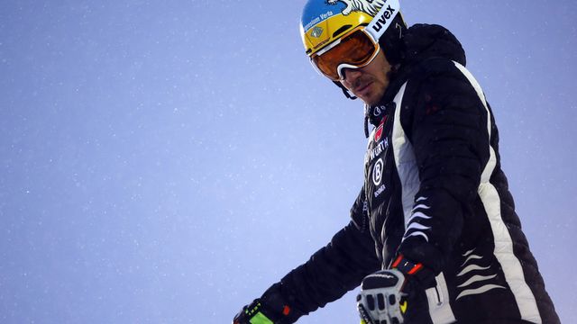 LEVI, FINLAND - NOVEMBER 12: Felix Neureuther of Germany inspects the course during the Audi FIS Alpine Ski World Cup Men's Slalom on November 12, 2017 in Levi, Finland. (Photo by Christophe Pallot/Agence Zoom)