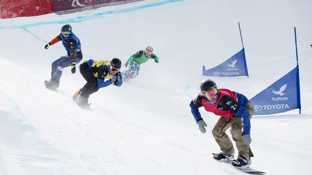 2017 SBX action from Utah 2019 venue Solitude Mountain Resort © Miha Matavz