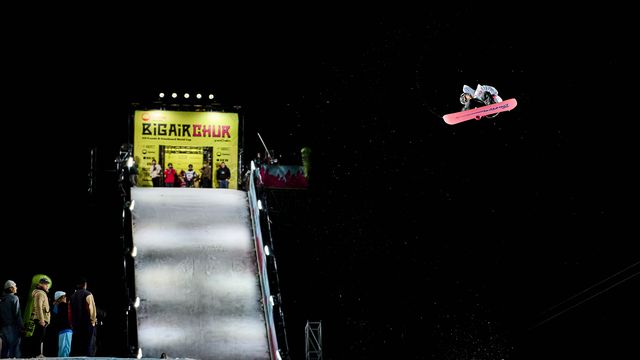 Ruki Tobita at Big Air Chur 2022 © Christian Stadler / Big Air Chur
