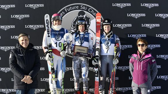 Finland’s Erika Pykalainen wins 2017 Longines Future Ski Champions race