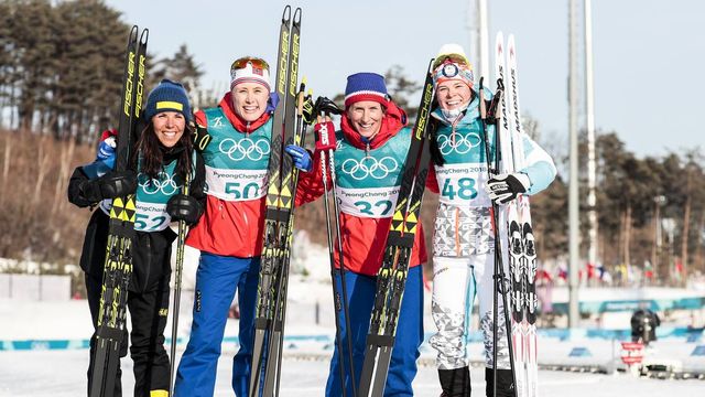 XXIII. Olympic Winter Games Pyeongchang 2018, cross-country, 10km women, Pyeongchang (KOR)
