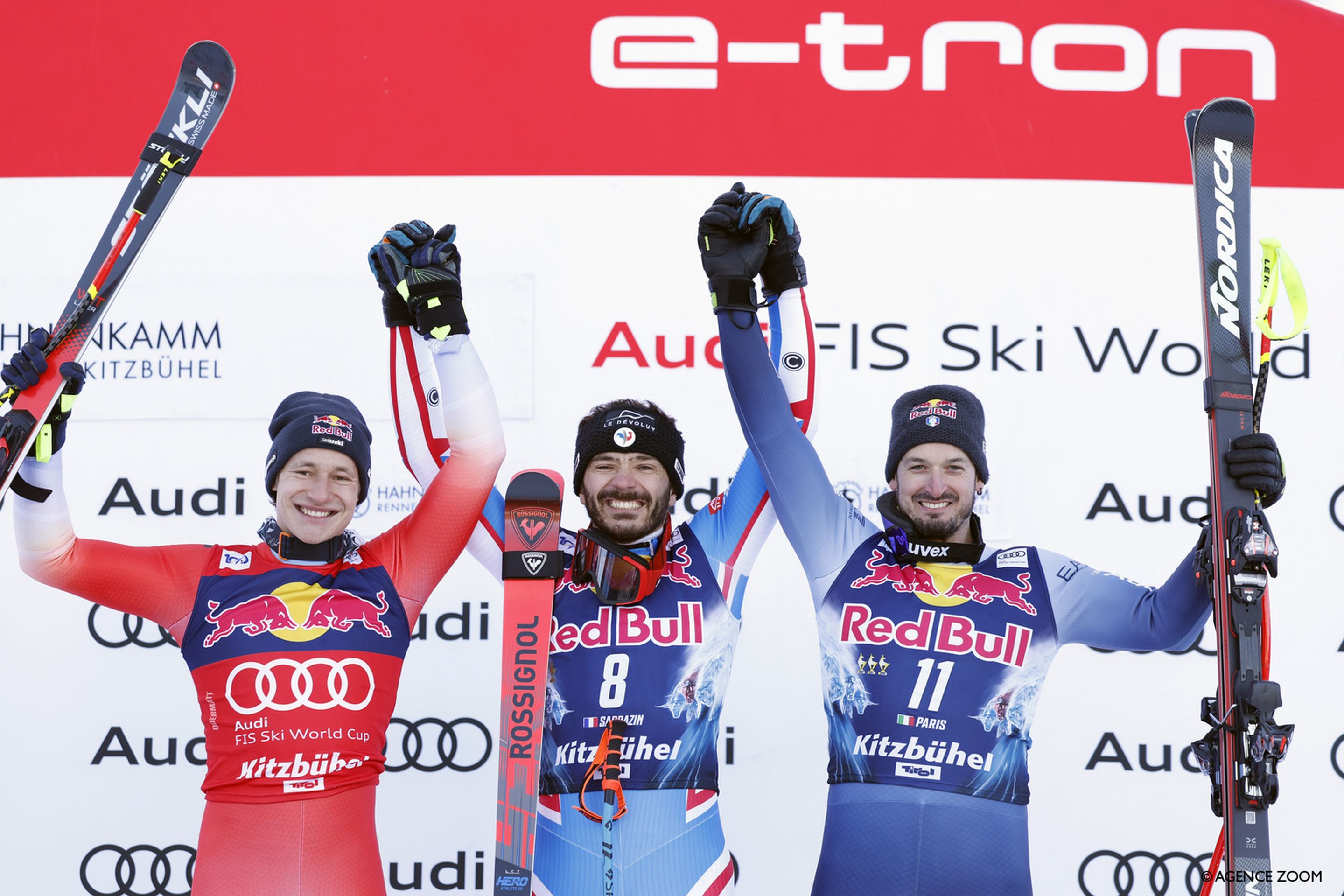 Odermatt, Sarrazin and Paris on the podium in Austria (Agence Zoom)