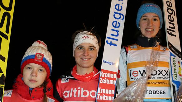 First competition of the women's Continental Cup in Notodden