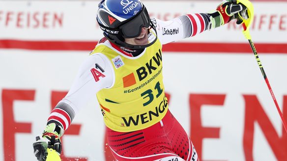 Mayer gets the party started in Wengen