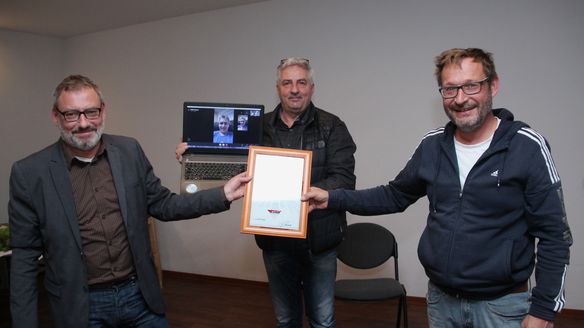 VSC Klingenthal Managing Director Alexander Ziron honoured