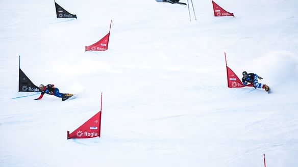 Snowboard alpine World Cup rolls on to Rogla