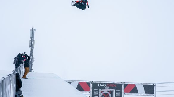 Top riders set for finals in Laax Open slopestyle and halfpipe