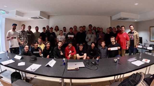 The judges crew at the Innsbruck clinic