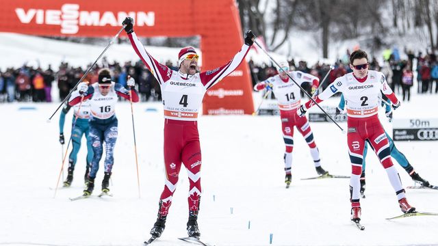 FIS world cup cross-country, individual sprint, Quebec (CAN)