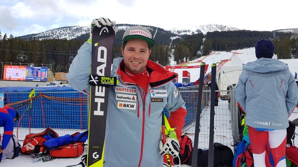 The reigning World Champ tops the 2nd training run in Lake Louise