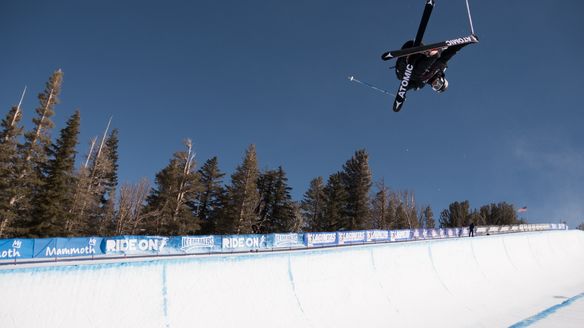 Mammoth Mountain halfpipe World Cup qualifiers