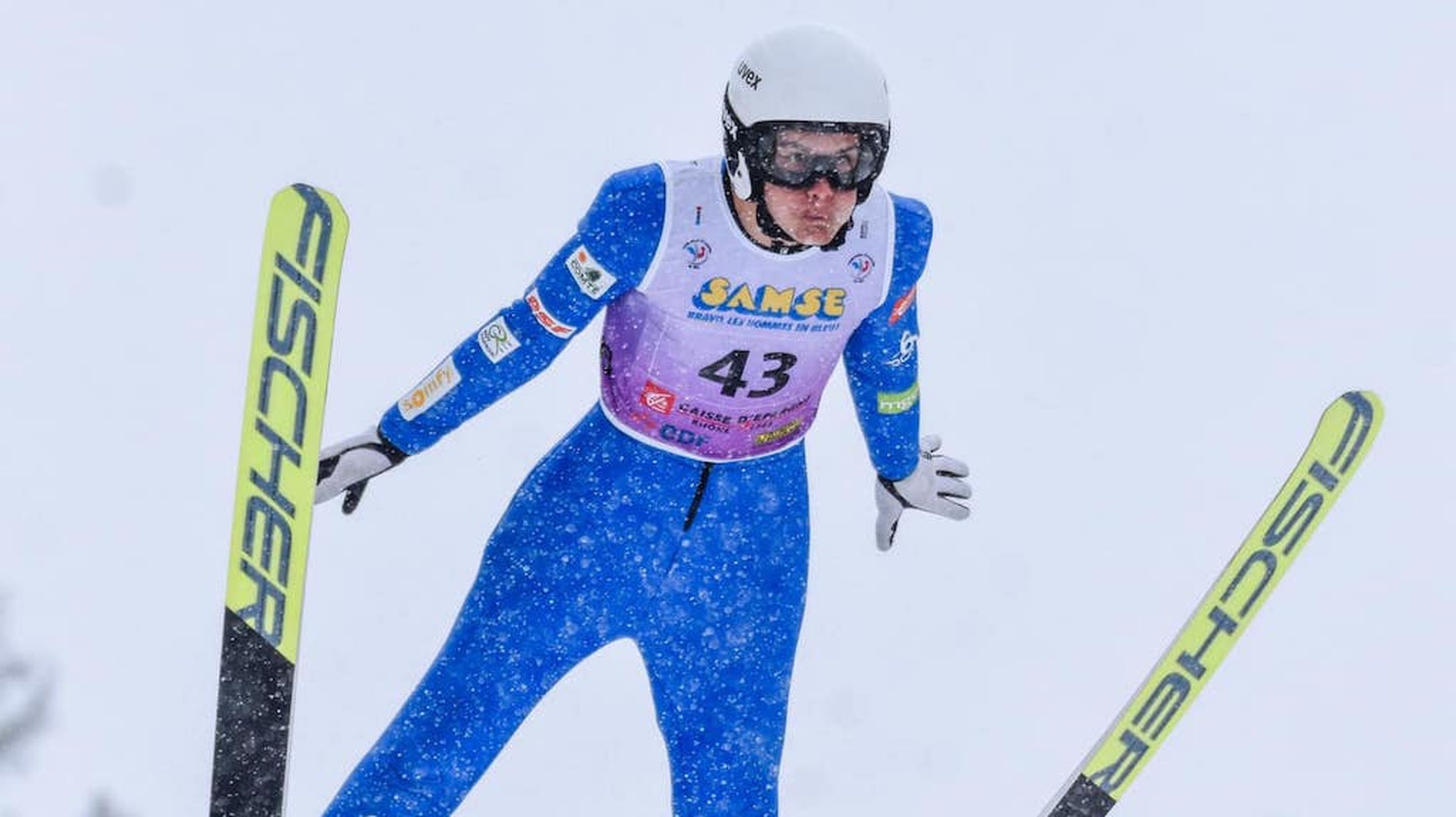 Enzo Milesi - © facebook/Federation Francaise de Ski