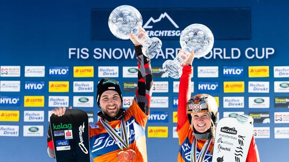 Ledecka, Zogg and Obmann take the spoils at dramatic season’s end slalom in Berchtesgaden