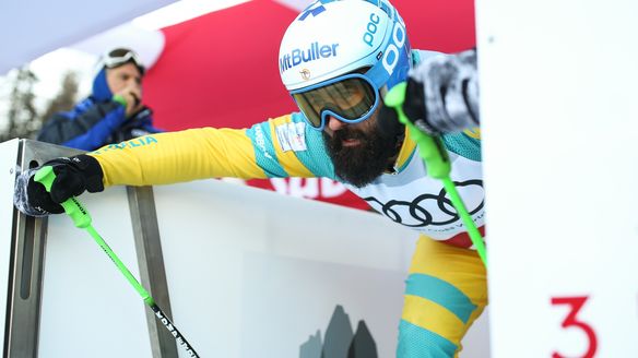 Anton Grimus (AUS) retires from ski cross