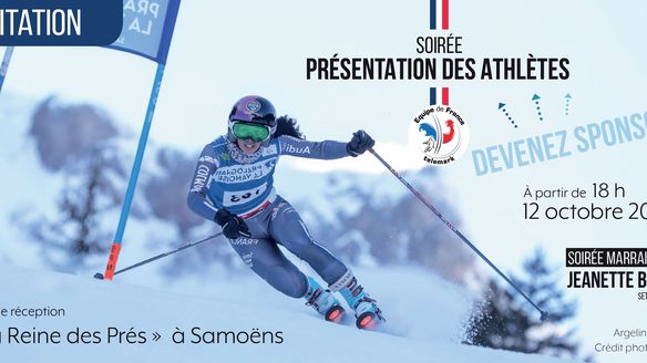 Presentation of the French Telemark Team 2019/2020