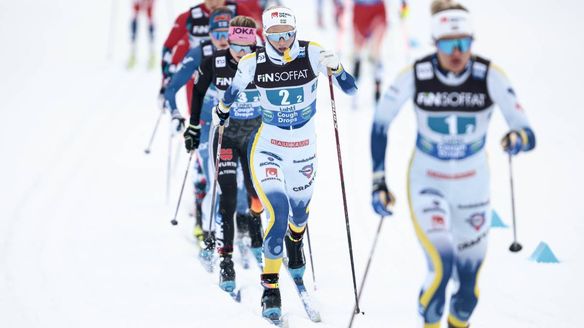 Sweden 1 women cruise to Team Sprint win after Sweden 2 fall