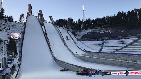 Ski Jumping not possible due to strong wind in Lahti