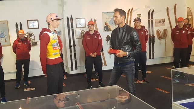 Karl Geiger, Sven Hannawald - © oberstdorf2021.com