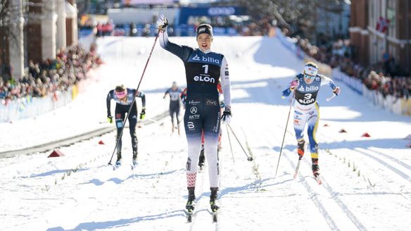 Skistad and Klaebo win city sprints on home snow in Drammen (NOR)