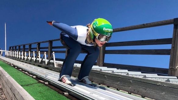 Lillehammer Nordic Combined camp for women off to a flying start