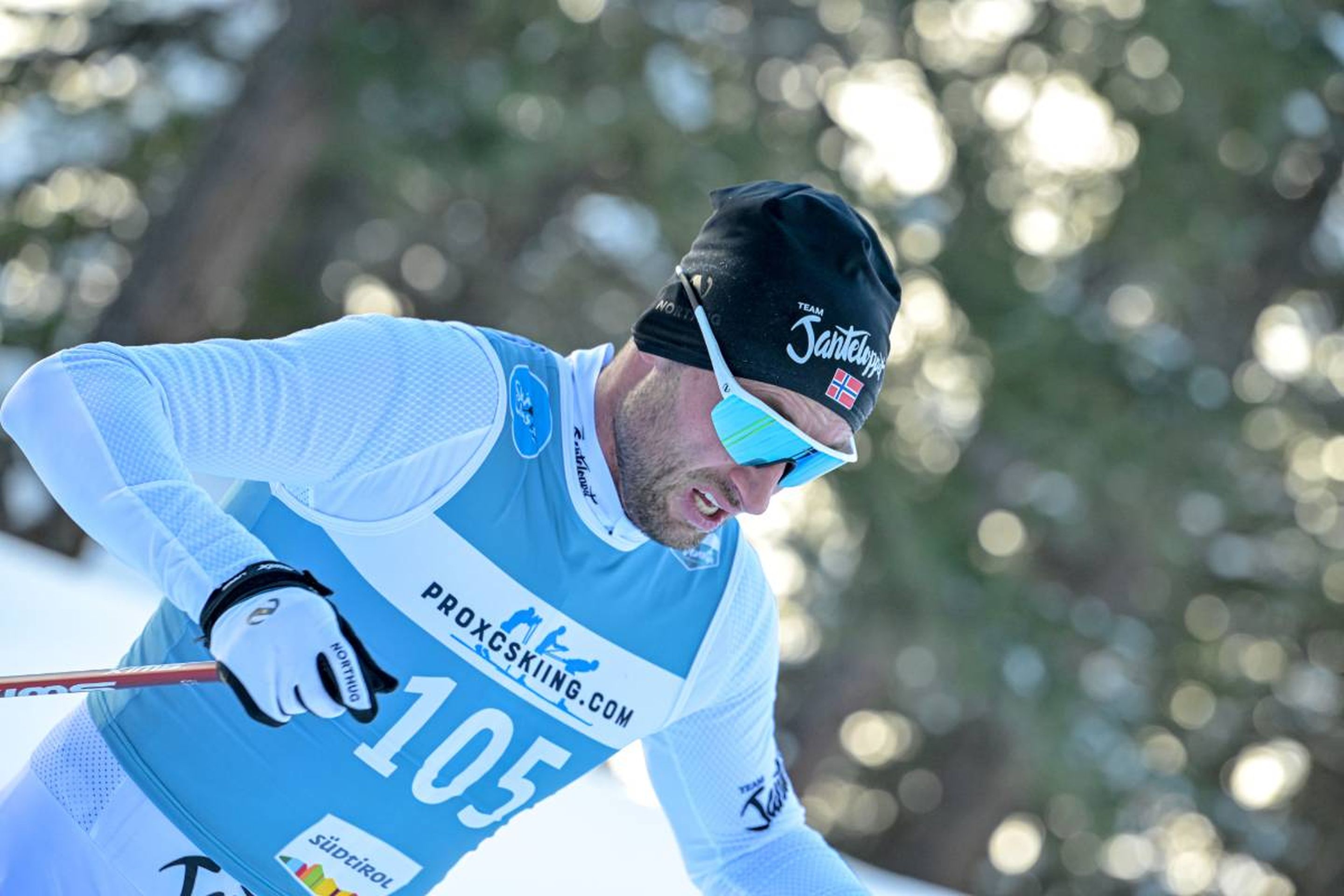 Petter Northug competes in the Ski Classics at Val Venosta (ITA) © NordicFocus