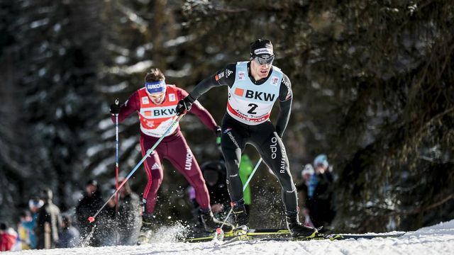 FIS world cup cross-country, tour de ski, pursuit men, Lenzerheide (SUI)