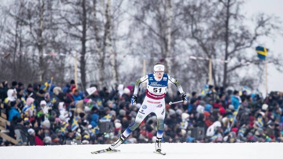 First podium for Ebba Andersson in front of home crowd