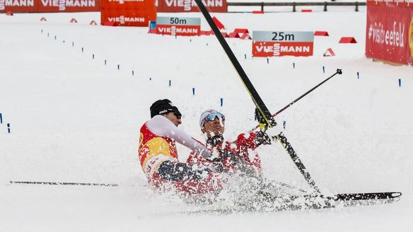 Riiber and Watabe battle until the last centimetre in Seefeld