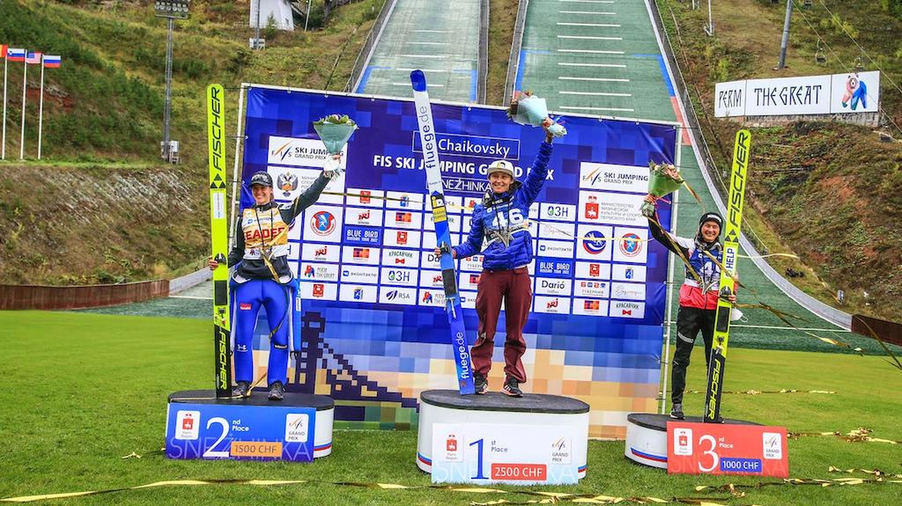 Ursa Bogataj, Irina Avvakumova, Silje Opseth