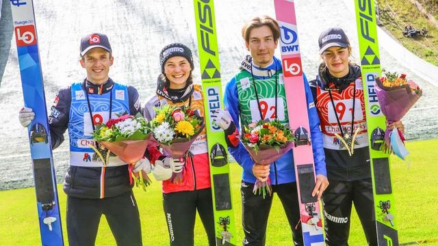Halvor Egner Granerud, Silje Opseth, Johann Andre Forfang, Anna Odine Stroem