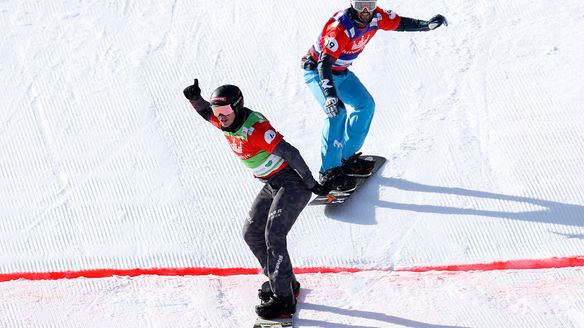 Moioli and Haemmerle win at Reiteralm SBX World Cup premiere