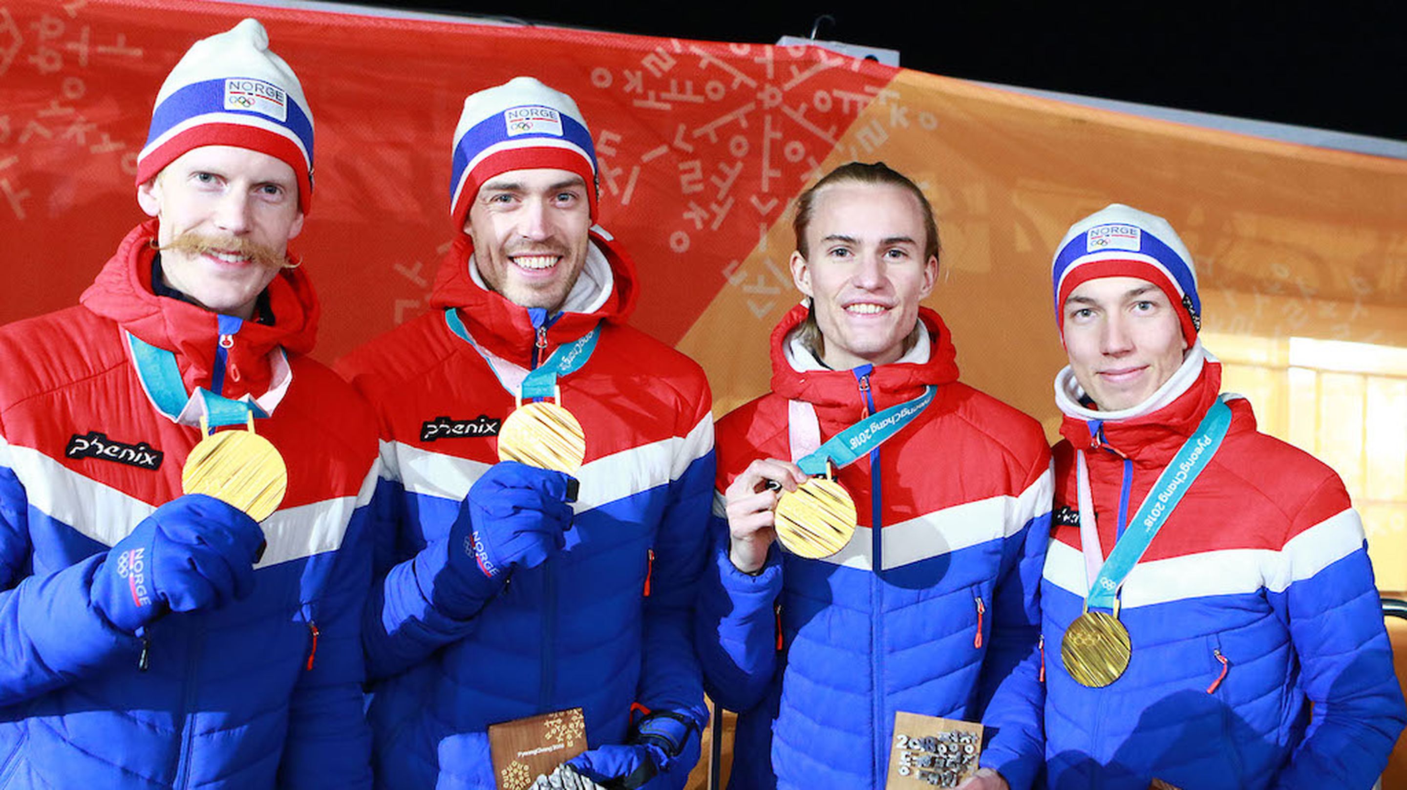 Olympic gold for team Norway